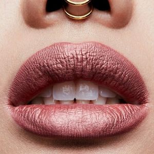 mac "gemz & roses" metallic liquid lipstick